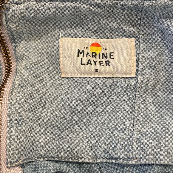 Marine Layer Tess Jumpsuit in Light Indigo - Picture 8 of 8